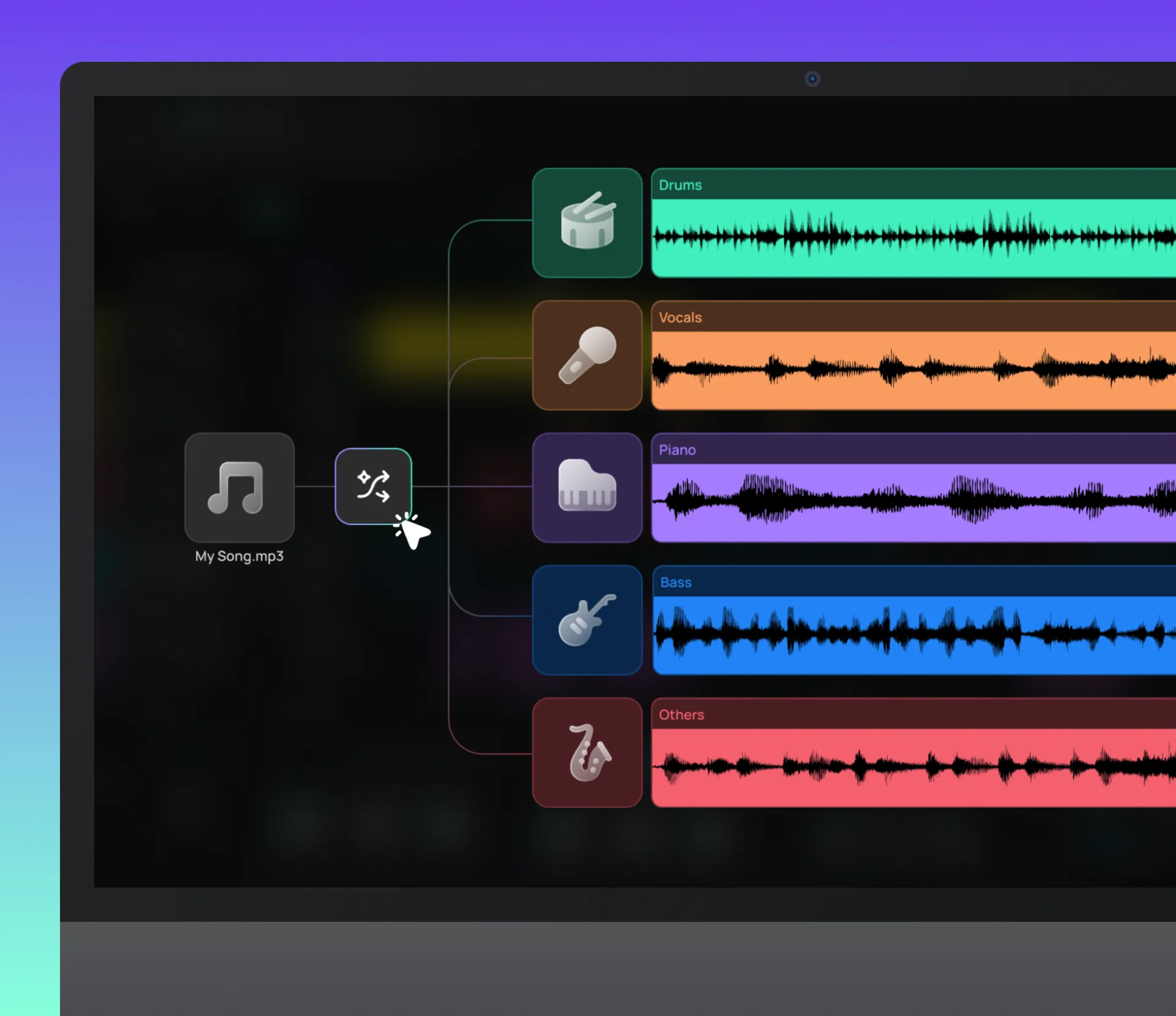 AI Vocal Remover & Stem Splitter Online Free | Amped Studio